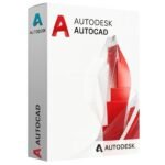 Autodesk AutoCAD software box 3D design - Official AutoCAD License