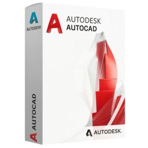 Autodesk AutoCAD software box 3D design - Official AutoCAD License